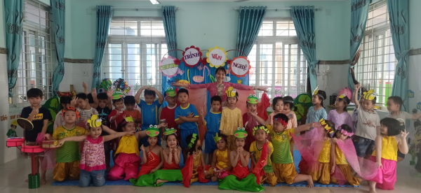 (Lồng ghép Bình đẳng giới)                     Lĩnh vực: Phát triển thẩm mỹ   Chủ đề: Động vật quanh bé Hoạt động: Biểu diễn văn nghệ  “Tiếng hát Họa Mi”  Độ tuổi: 5 - 6 tuổi A