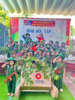 TRƯỜNG MẦM NON VĨNH THẠNH TỔ CHỨC HOẠT ĐỘNG KỶ NIỆM 50 NĂM GIẢI PHÓNG MỀN NAM THỐNG NHẤT ĐẤT NƯỚC  30/4/1975 – 30/4/2025