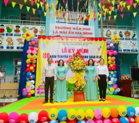 TRƯỜNG MẦM NON VĨNH THẠNH LONG TRỌNG TỔ CHỨC  LỄ KỶ NIỆM 80 NĂM TRUYỀN THỐNG NGÀNH GIÁO DỤC  VÀ KHAI GIẢNG NĂM HỌC 2025-2026