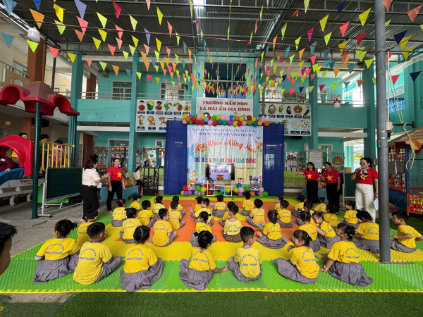 TRƯỜNG MẦM NON VĨNH THẠNH TỔ CHỨC HỘI KHỎE MĂNG NON NĂM HỌC 2025-2026