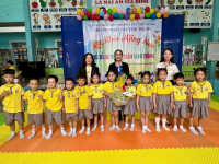 TRƯỜNG MẦM NON VĨNH THẠNH TỔ CHỨC HỘI KHỎE MĂNG NON NĂM HỌC 2025-2026