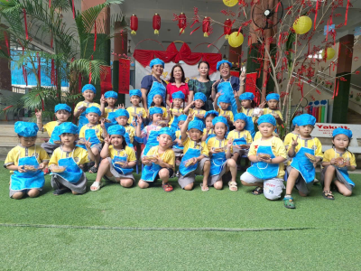 HOẠT ĐỘNG TRẢI NGHIỆM “BÉ LÀM BÁNH” MỪNG NGÀY QUỐC TẾ PHỤ NỮ 8/3 TẠI TRƯỜNG MẦM NON VĨNH THẠNH